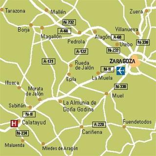 Hotel Fornos Calatayud Dış mekan fotoğraf